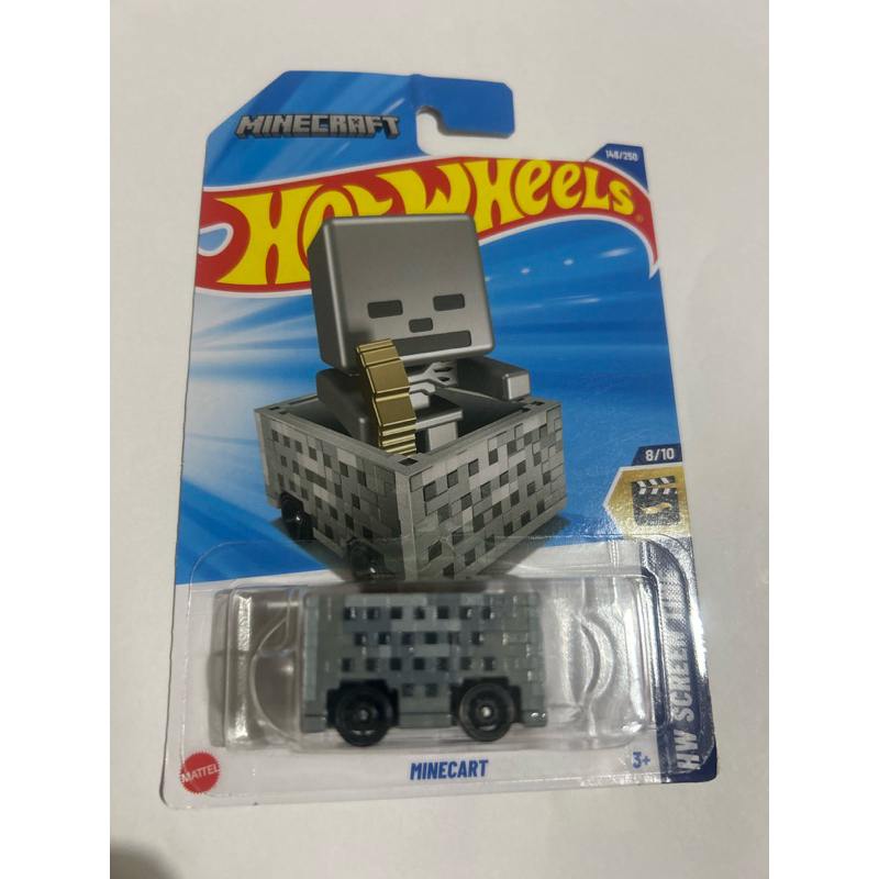 HOT WHEELS MINECART MINECRAFT Shopee Brasil