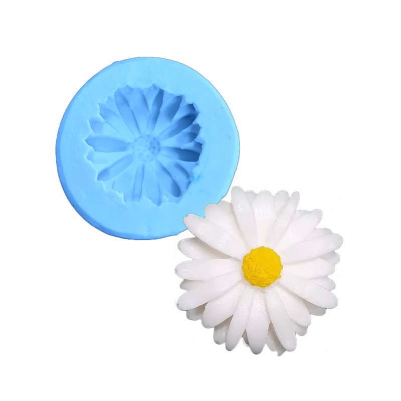 Molde De Silicone Margarida Mini Shopee Brasil