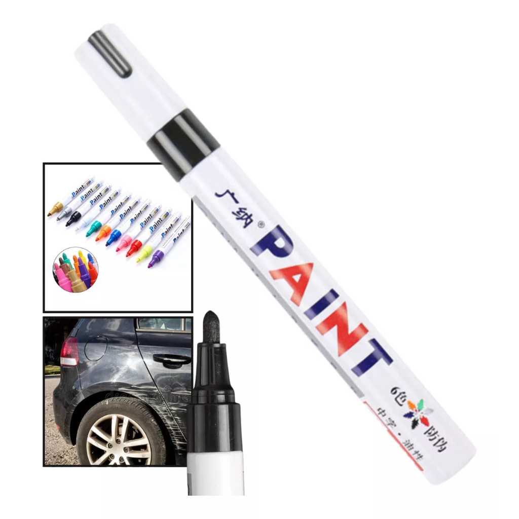 Caneta Tira Riscos Pintura Automotiva Carro Moto Shopee Brasil