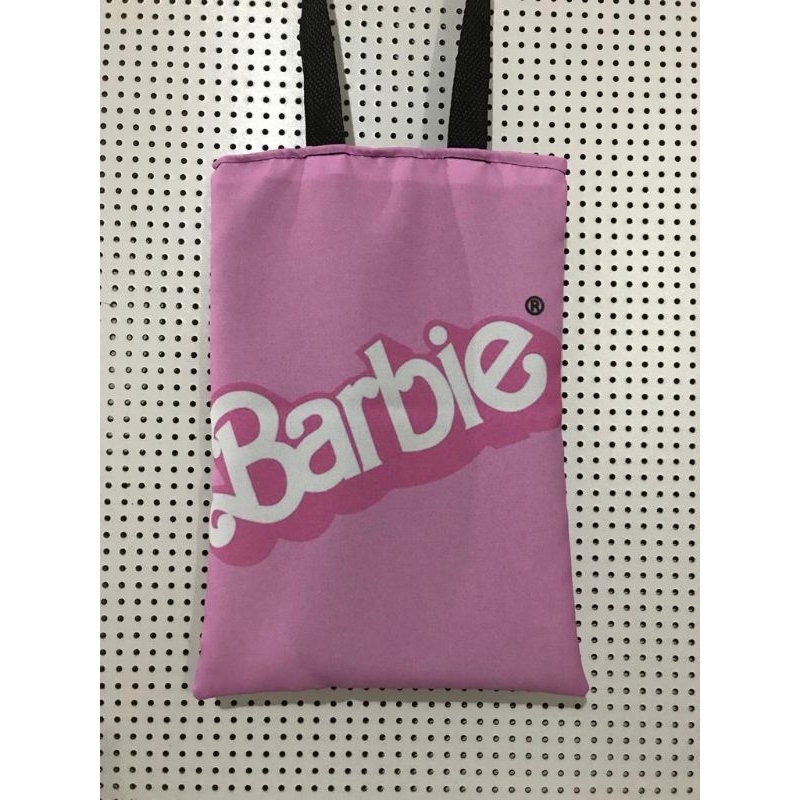 Bolsa Sacola Dupla Face Barbie Logomania Estilo Ecobag Shopee Brasil