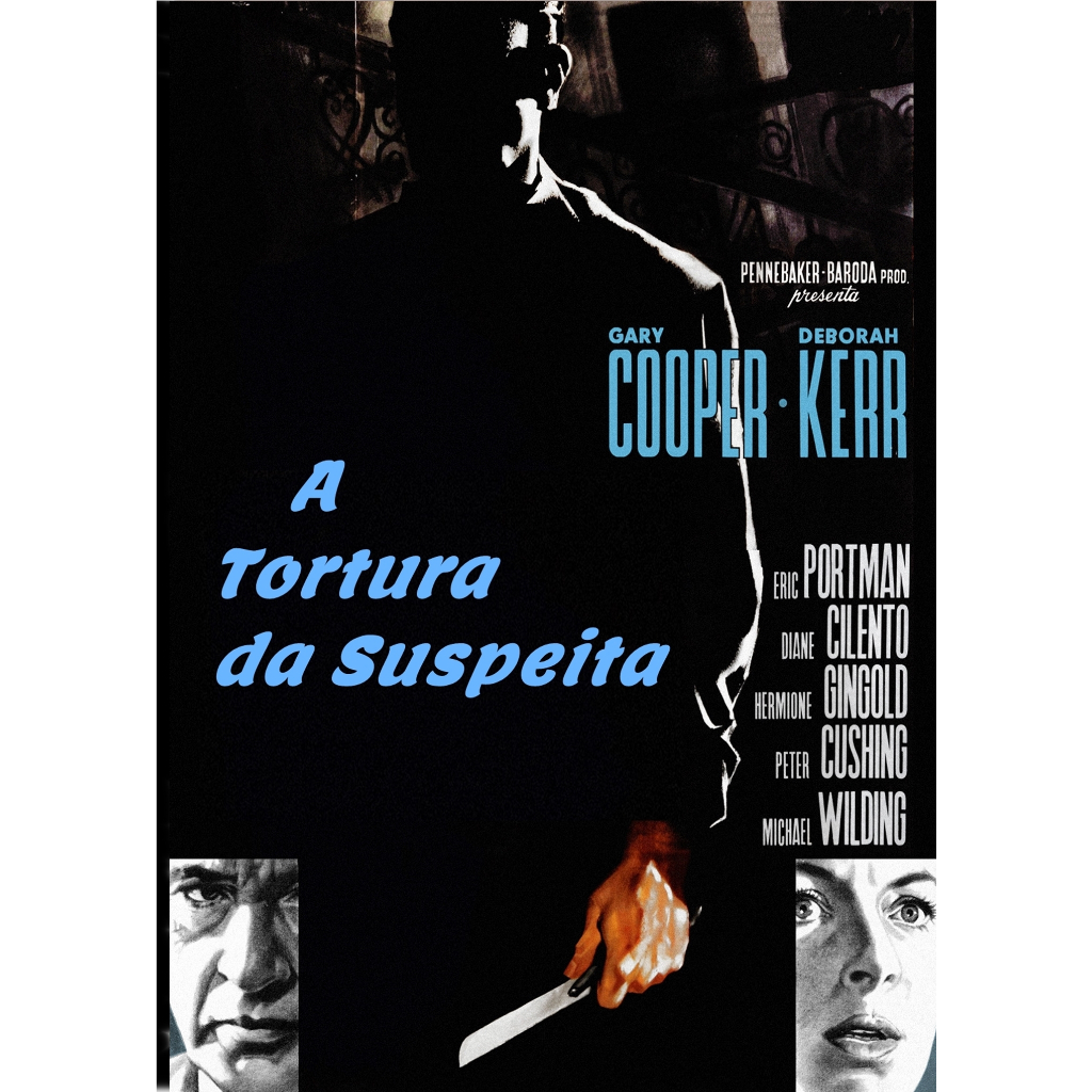 Gary Cooper Deborah Kerr A Tortura Da Suspeita The Naked Edge