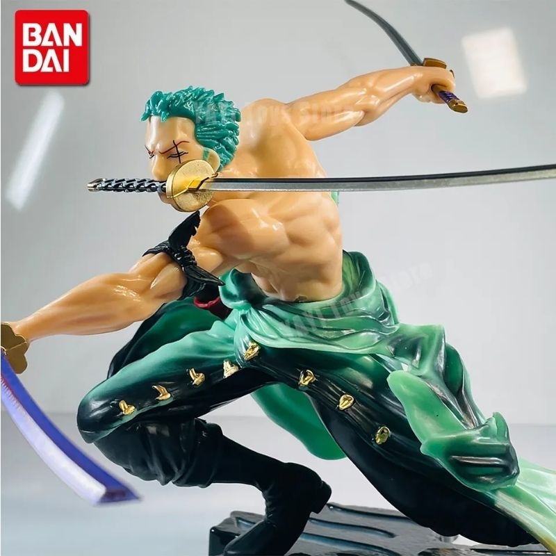 Roronoa Zoro Action Figure One Piece Boneco Shopee Brasil