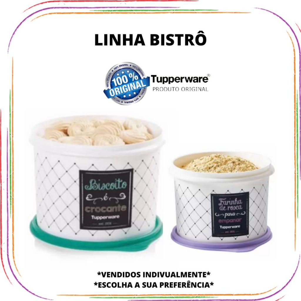 Tupperware Tupper Caixa Linha Bistr Shopee Brasil