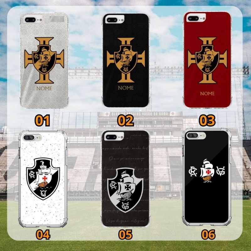 Capa Capinha Personalizada Vasco Da Gama Cruz Maltino Android E Iphone