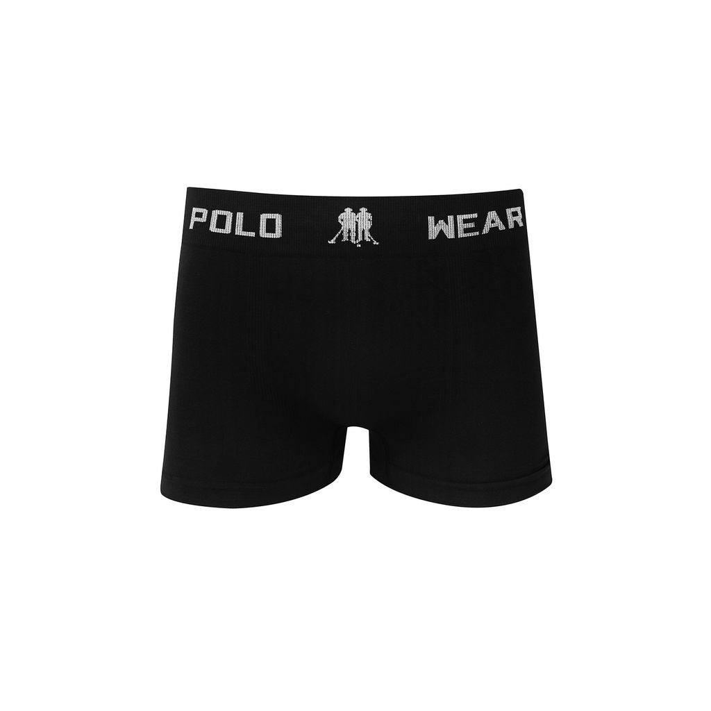 Kit 4 Cueca Boxer Masculina Polo Wear Cuecas Box Adulto Sem Costura