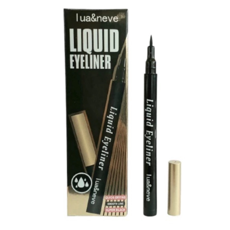 Caneta Delineadora Preta Liquid Eyeliner Lua Neve Shopee Brasil