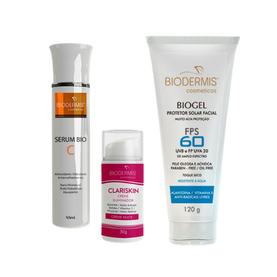 Kit Clareamento E Tratamento Melasma Biodermis RENOVA SKIN NOVO