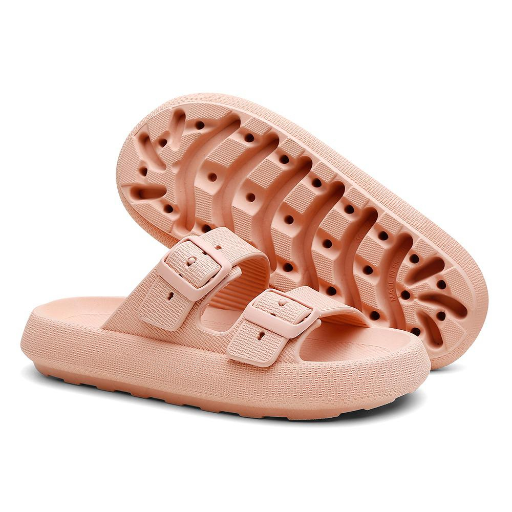 Chinelo Nuvem Birken Anat Mico Slide Feminino Casual Nude Cal Ado Para