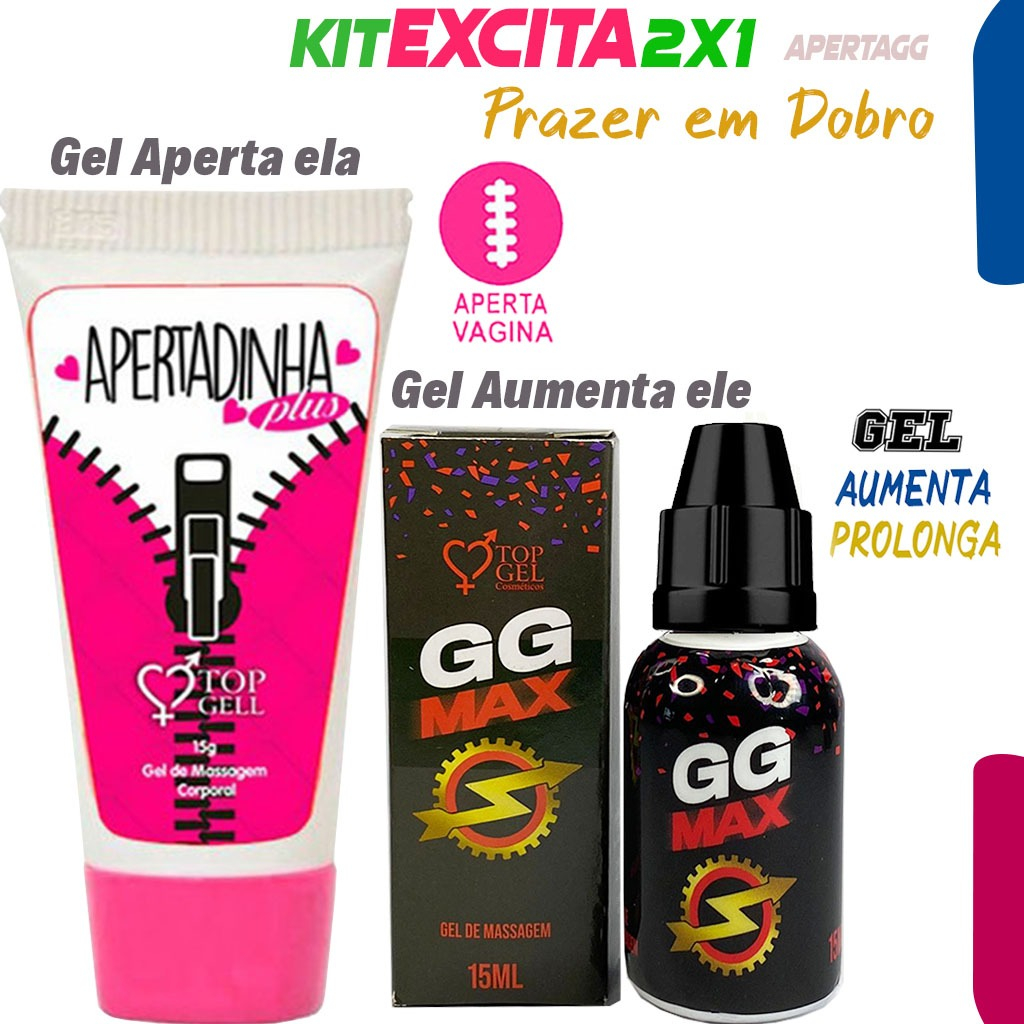 Kit Sex Shop Produtos Er Ticos Gg Max Apertadinha Lubrificante Intimo