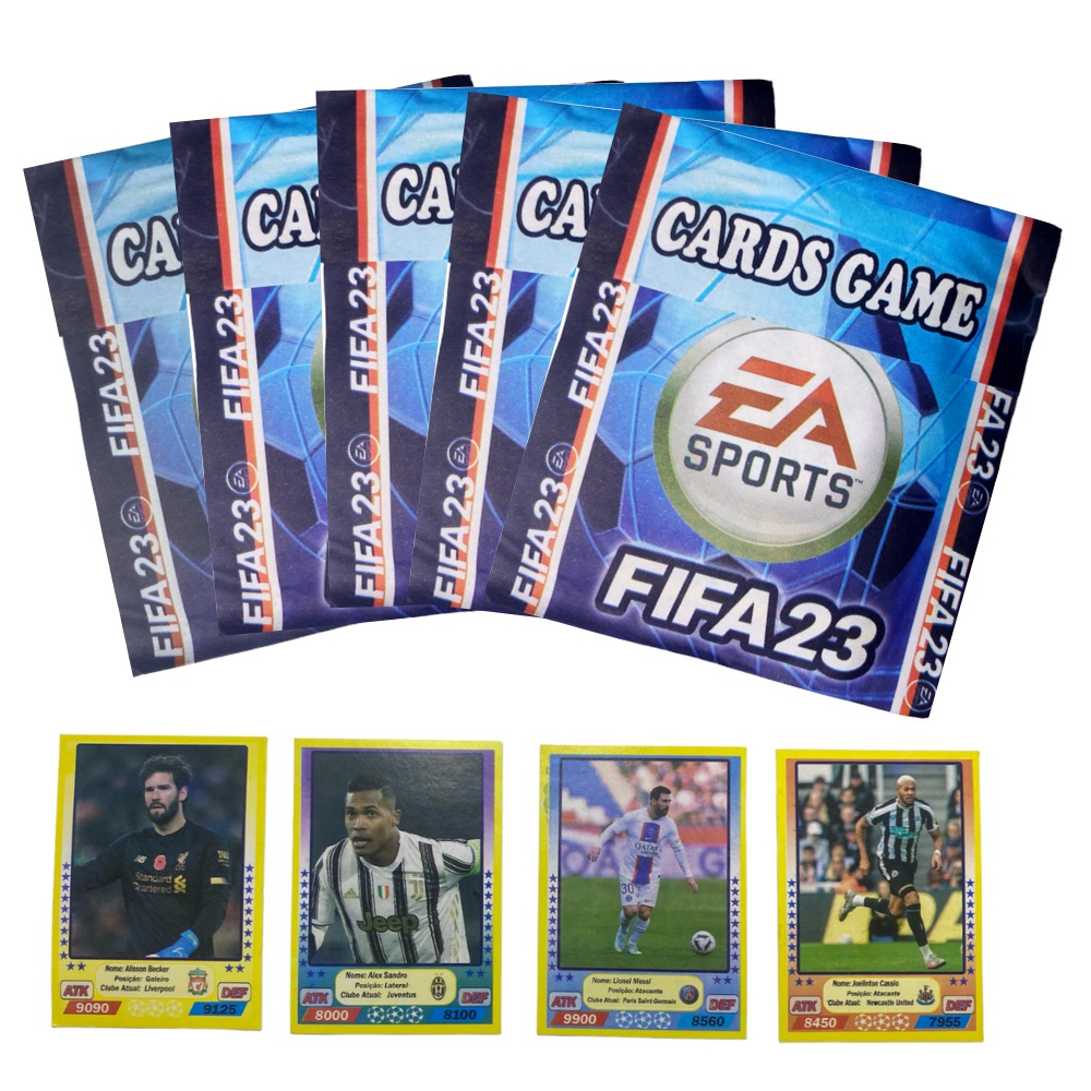 Cards Figurinhas Fifa Pacotes Atacado Shopee Brasil