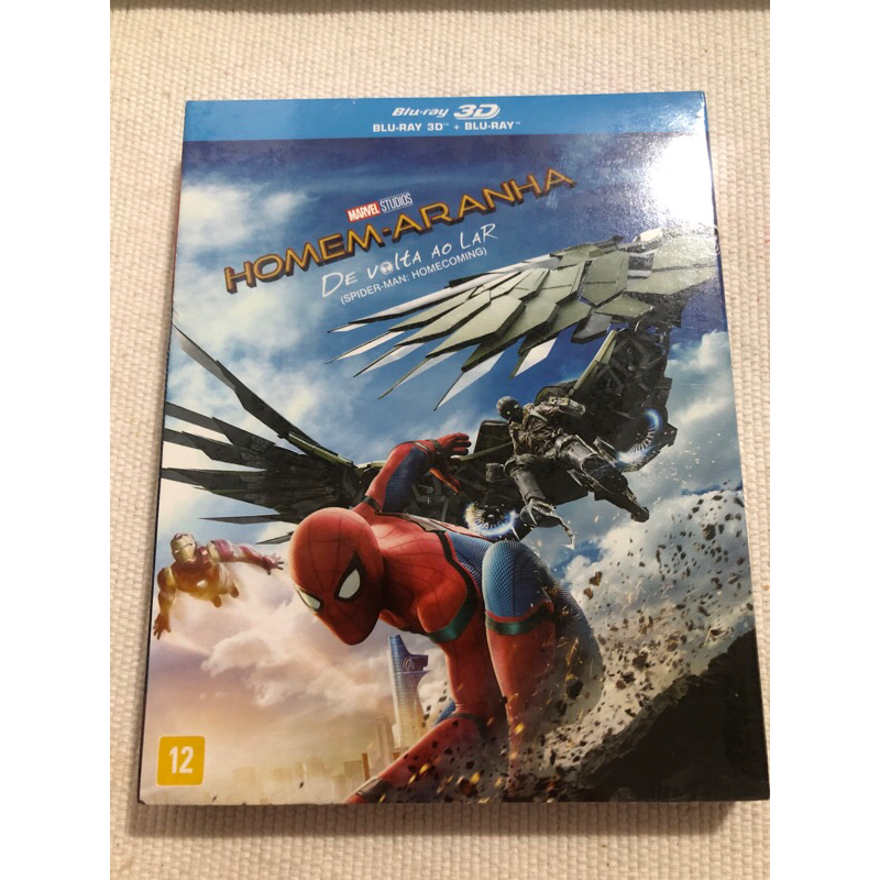 Blu Ray D Blu Ray Homem Aranha De Volta Ao Lar Lacrado Original