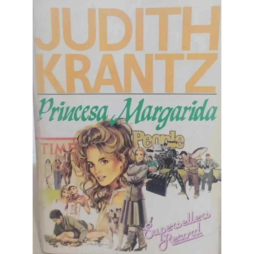 Livro Princesa Margarida Judith Krantz Shopee Brasil