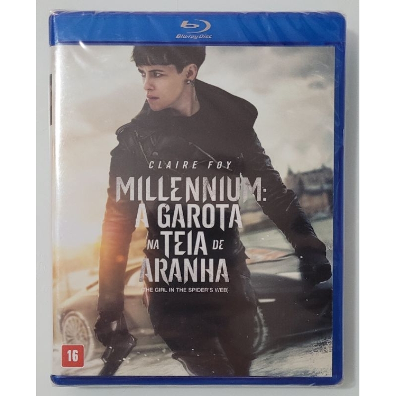 Blu Ray Millennium A Garota Na Teia De Aranha Lacrado Shopee Brasil