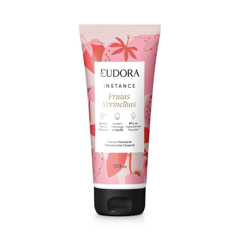 Creme Hidratante Desodorante Corporal Instance Frutas Vermelhas Eudora