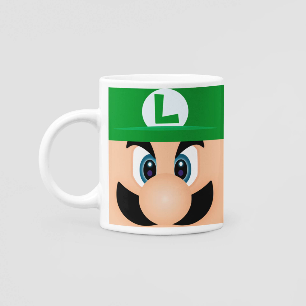 Caneca Personalizada Super Mario E Luigi Gamer Shopee Brasil