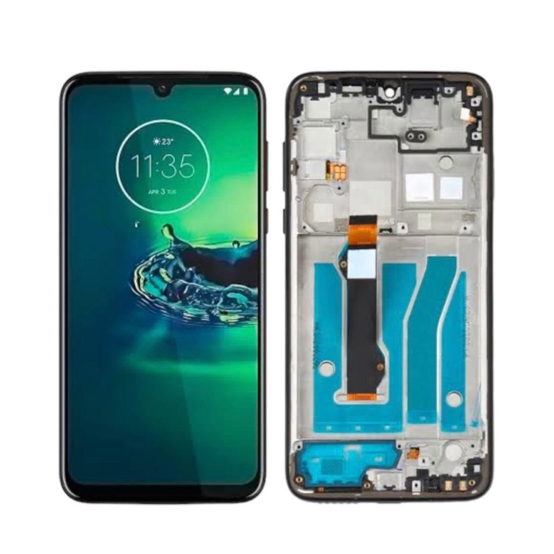 Tela Frontal Display Lcd Moto G8 Plus Aro Original Shopee Brasil