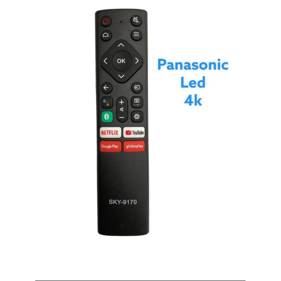 Controle Remoto Para Tv Panasonic Led Smart Android 4k Tc 50hx550b