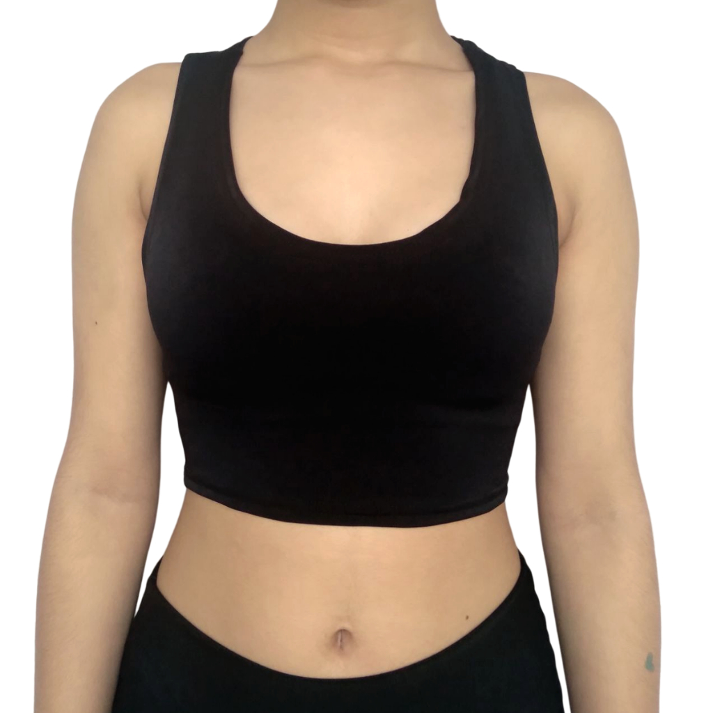 Top Regata Justo Liso Fitness Academia Suplex Pp Ao Plus Size Shopee