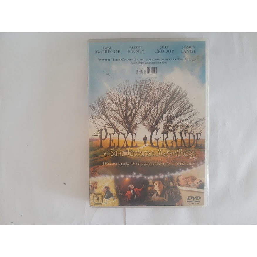 Dvd Peixe Grande De Tim Burton Shopee Brasil