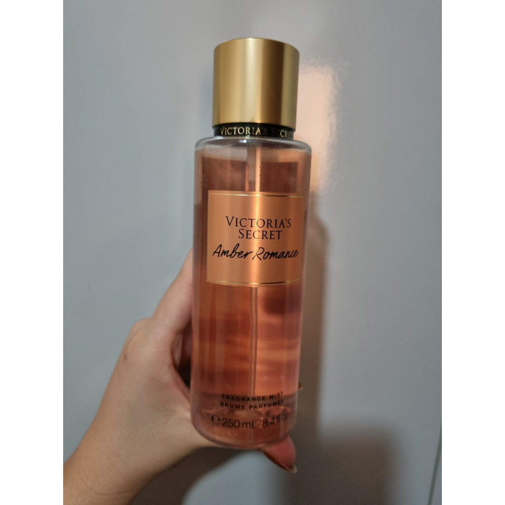 Body Splash Victorias Secret Amber Romance Original Desapego Shopee