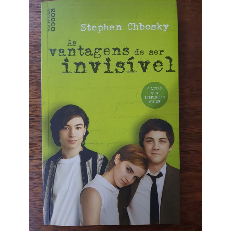 Livro As vantagens de ser invisível Shopee Brasil