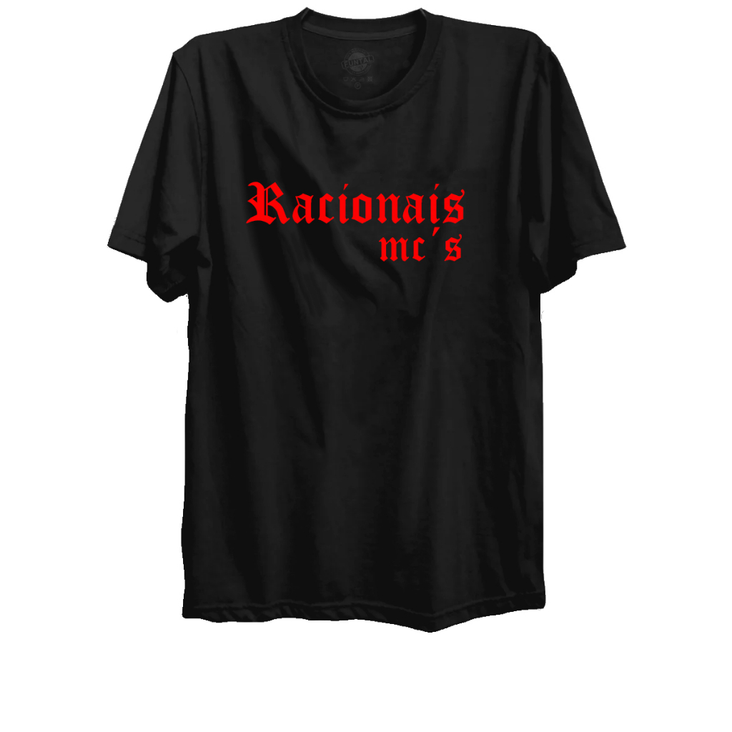 Camiseta Racionais Mcs Sobrevivendo No Inferno Rap Nacional Hip Hop