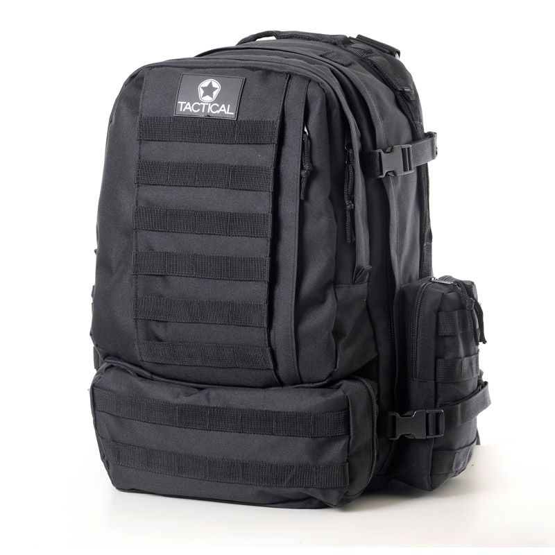 Mochila Tactical Defender INVICTUS Preta Importada Shopee Brasil