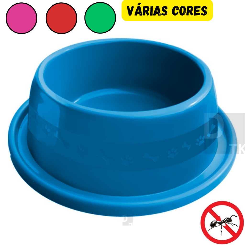 Comedouro Para Gatos E Cachorros Ml Anti Formiga Shopee Brasil