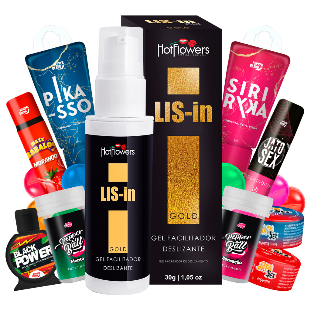 Kit Lis In Facilitador Anal Excitante Masculino E Feminino Siriryca E Pikasso Maxx Babaloo Sexo