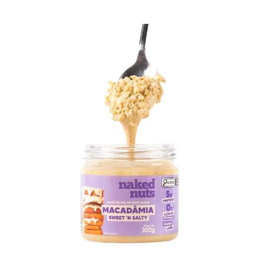 Pasta De Mix De Nuts Macad Mia Sweet N Salty G Naked Nuts Shopee