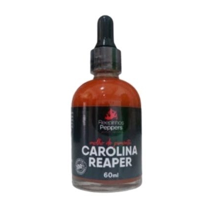 Molho De Pimenta Carolina Reaper Conta Gotas 60ml Shopee Brasil