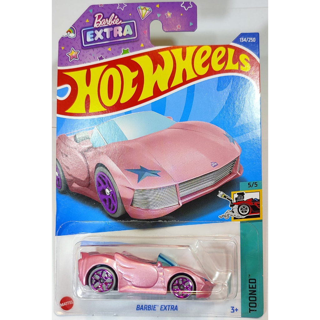 HOT WHEELS Barbie Extra Rosa TOONED MATTEL Shopee Brasil