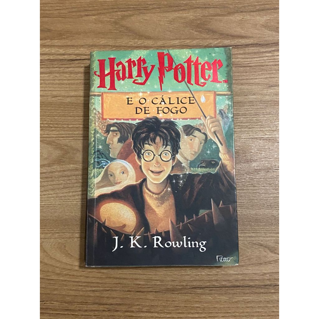 Livro Harry Potter E O Calice De Fogo Shopee Brasil