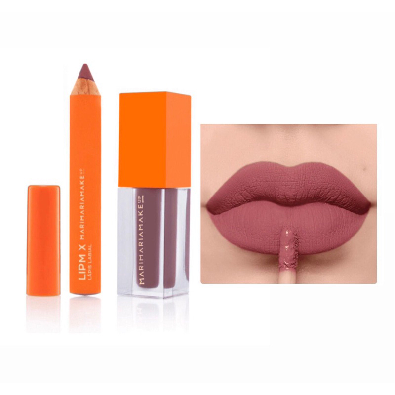 Lipmix Batom Líquido Lápis Labial Must Nude Mari Maria Makeup Shopee Brasil