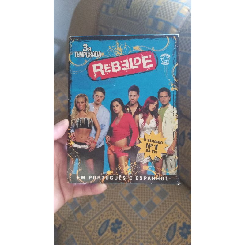 Dvd Box Rebelde 3 Temporada Shopee Brasil