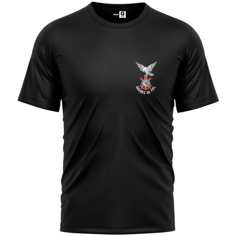 Camisa Masculina Camiseta Torcida Gavi Es Da Fiel Dry Fit Futebol