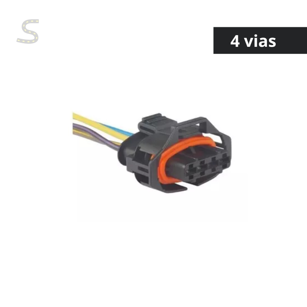 Plug Chicote Conector P Sensor Map Palio Fire Punto Siena Shopee Brasil