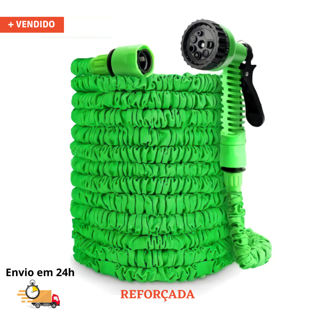 Mangueira M Gica Expans Vel M Esguicho Refor Ada Shopee Brasil