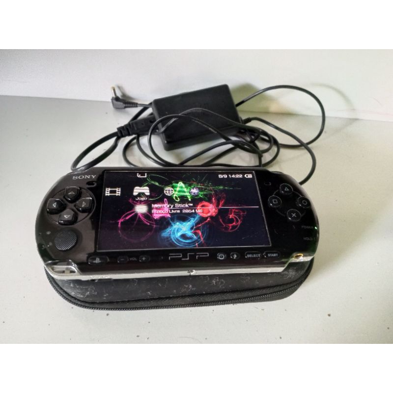 Psp Desbloqueado Bateria E Carregador Original Shopee Brasil