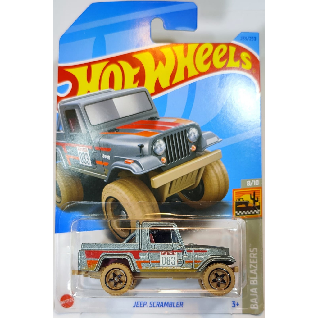 HOT WHEELS Jeep Scrambler BAJA BLAZERS MATTEL Shopee Brasil