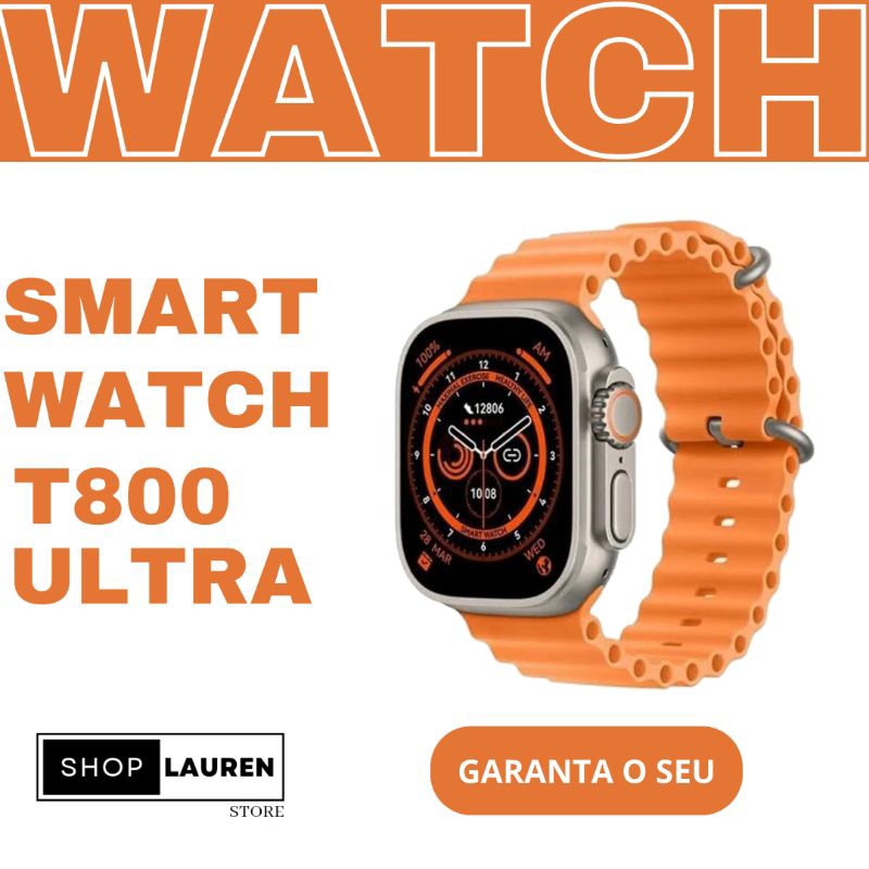 Smartwatch T Ultra Rel Gio Inteligente S Rie Bluetooth Presente