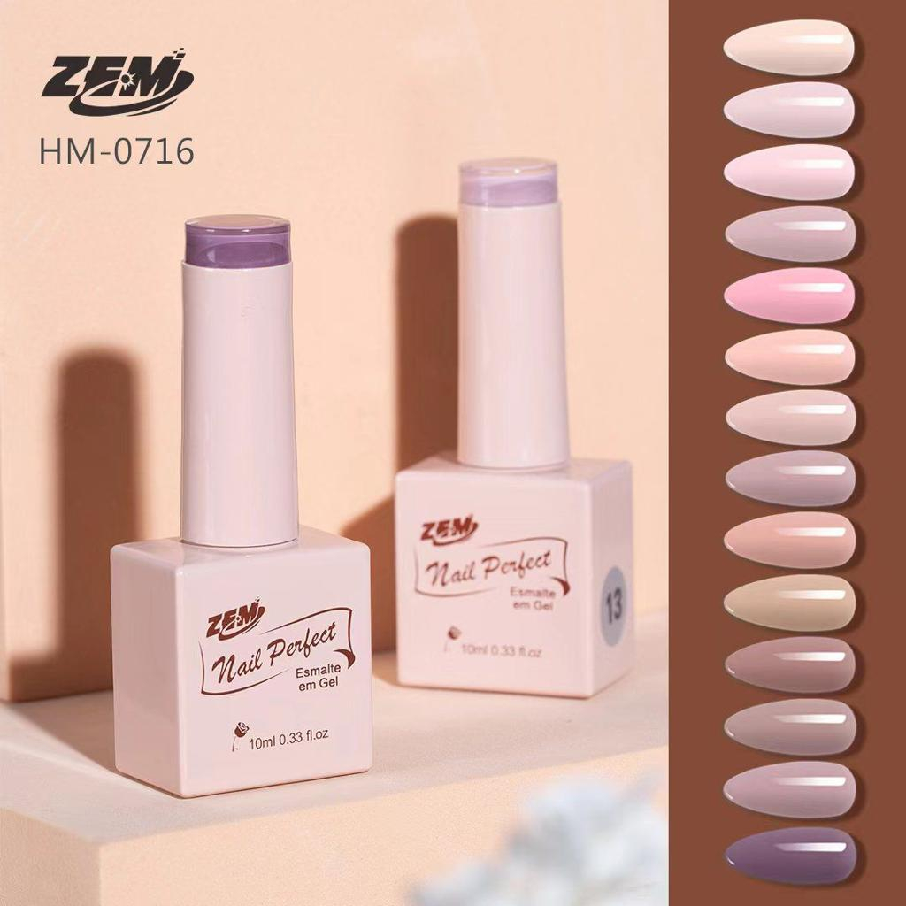 Esmalte Em Gel Nude Nail Perfect Zem Ml Shopee Brasil