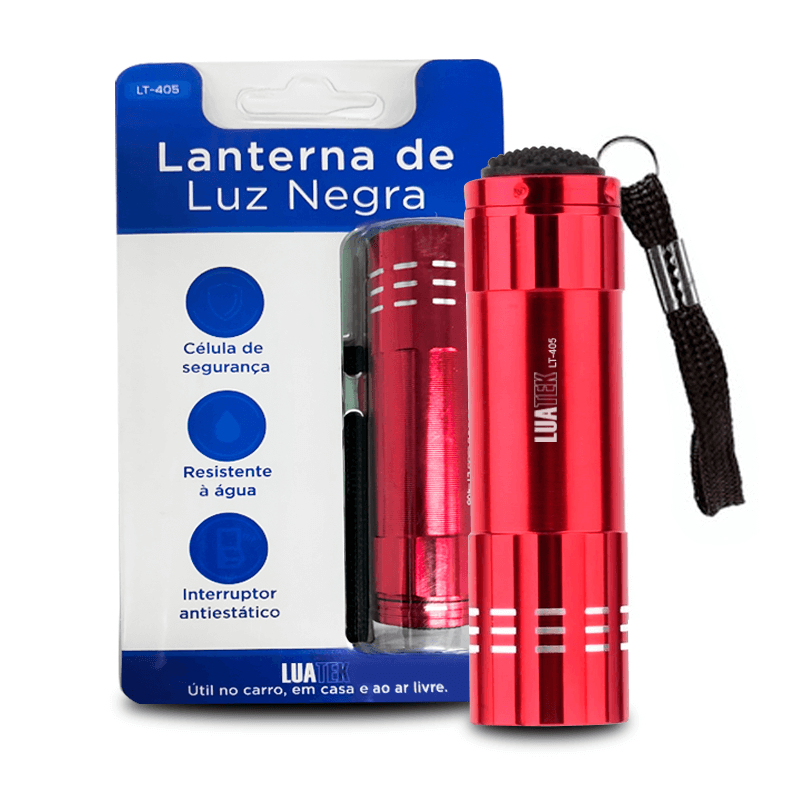 Lanterna De Luz Negra Ultravioleta Vermelho Shopee Brasil