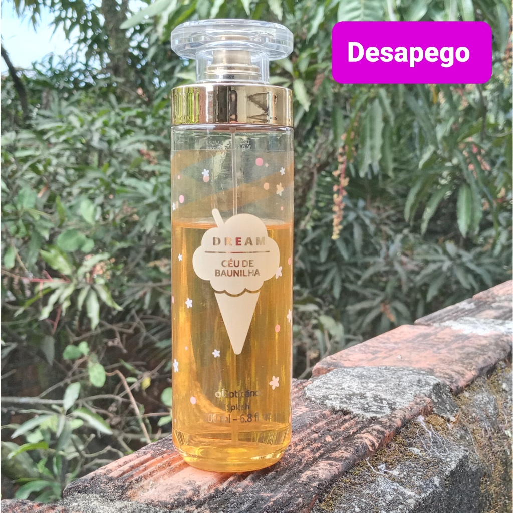 Body Splash C U De Baunilha Botic Rio Perfume Desapego Shopee Brasil