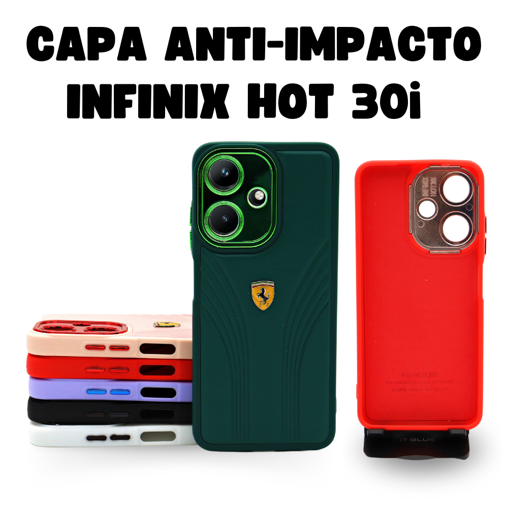 Capa Anti Impacto Metalizada Infinix Hot 30i Shopee Brasil