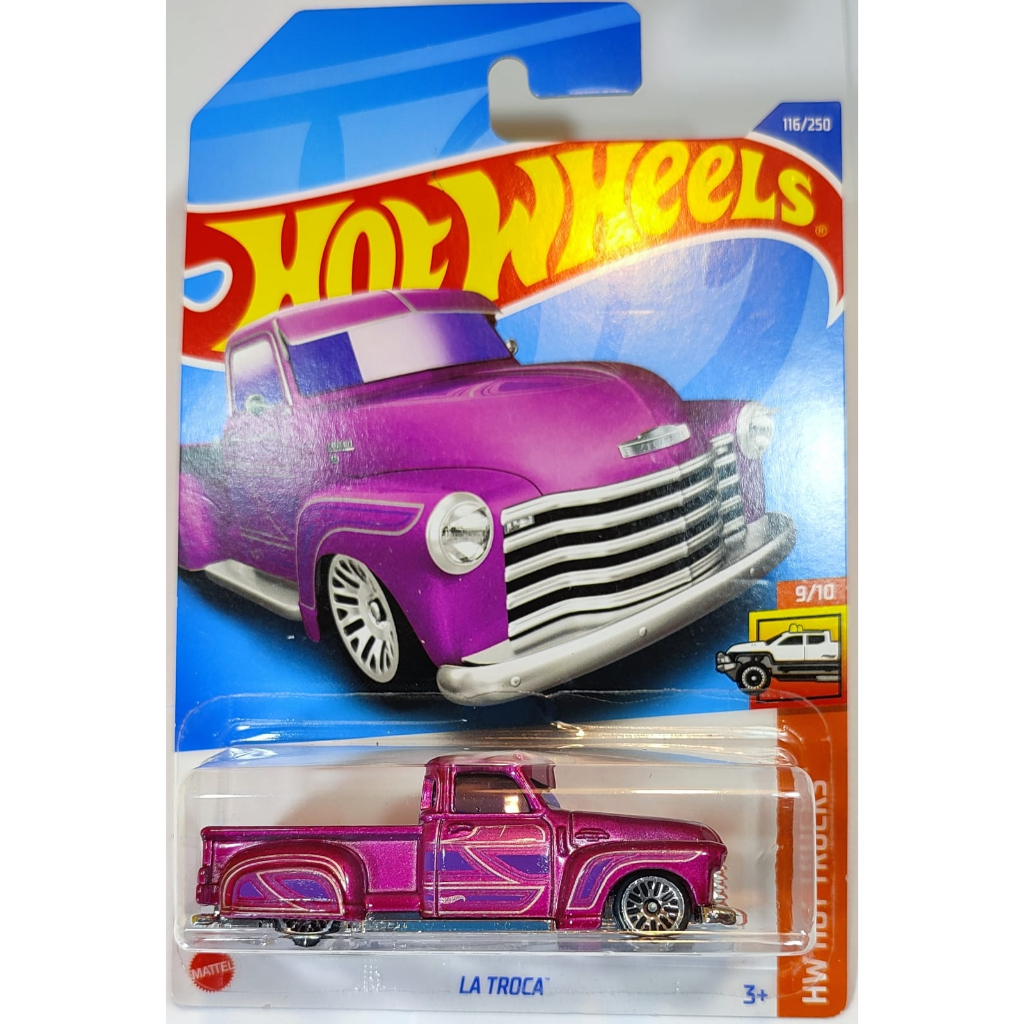 Hot Wheels La Troca Rosa Hw Hot Trucks Mattel Shopee Brasil