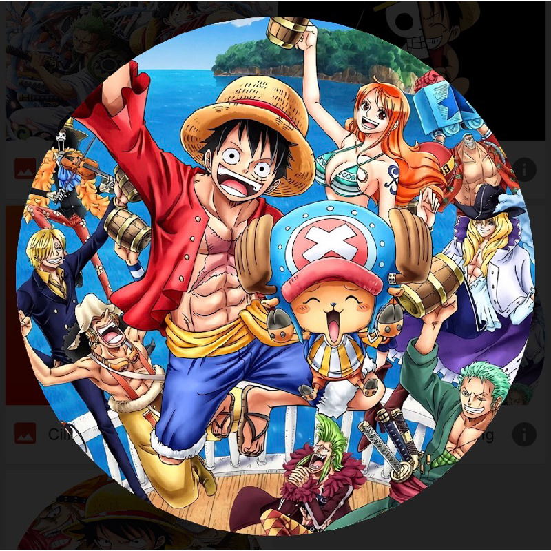 Paineis Redondos De One Piece Shopee Brasil