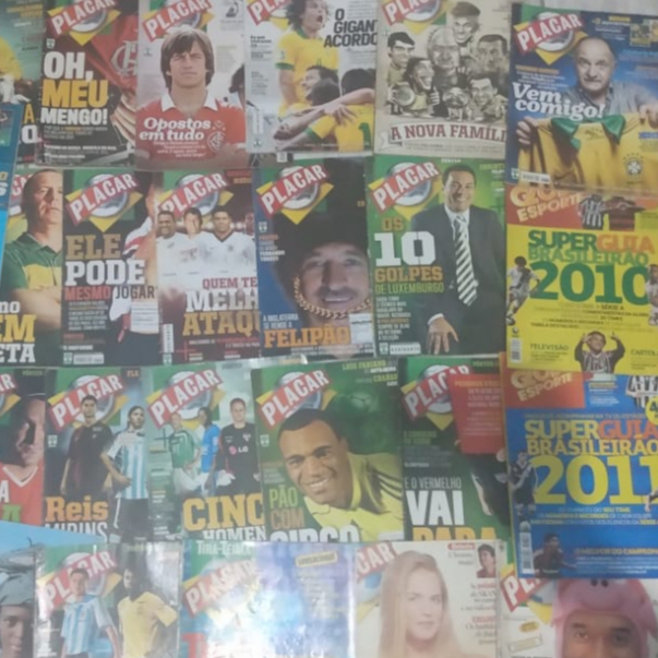 Lote 32 Revistas Placar 5 Guias Incluso Shopee Brasil