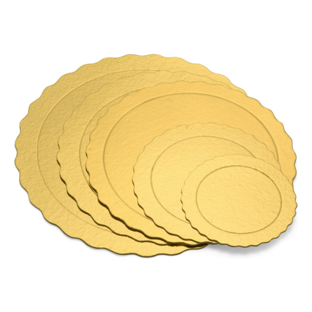 Base Laminada Para Bolo Cm Unidades Cake Board Prata Ou Ouro