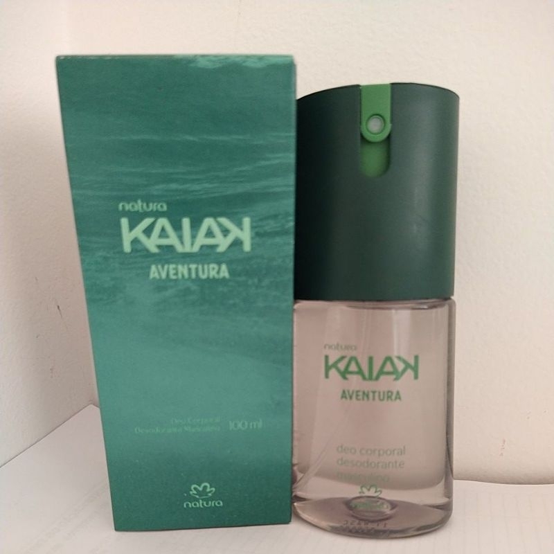 Deo Desodorante Corporal Kaiak Aventura Natura 100ml Shopee Brasil